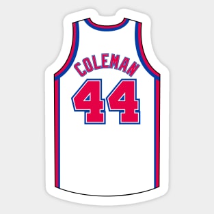 Derrick Coleman New Jersey Jersey Qiangy Sticker